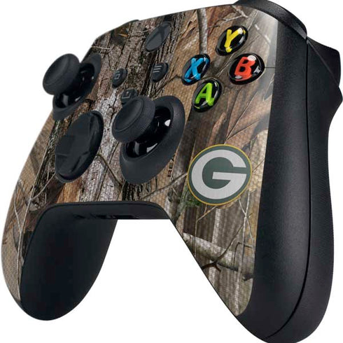 NFL Green Bay Packers Realtree AP Camo Xbox Series X Controller Skin