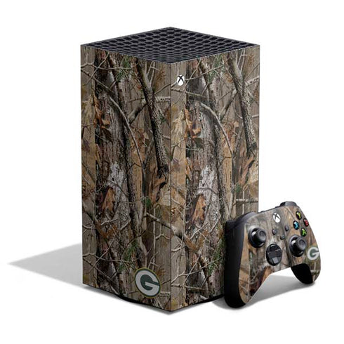 NFL Green Bay Packers Realtree AP Camo XBox Series X Digital Edition Bundle Skin