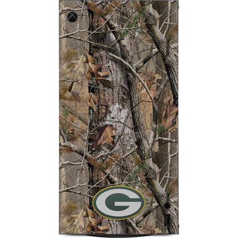 NFL Green Bay Packers Realtree AP Camo XBox Series X Digital Edition Console Skin