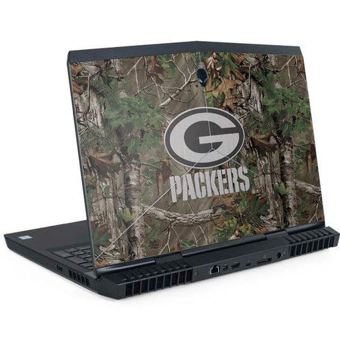 NFL Green Bay Packers Realtree Xtra Green Camo Dell Alienware Skin