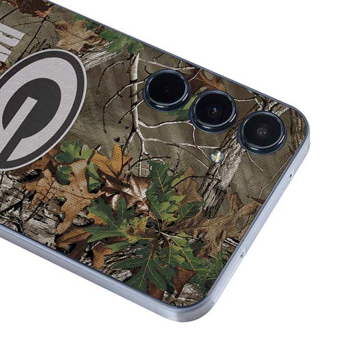 NFL Green Bay Packers Realtree Xtra Green Camo Galaxy A55 5G Skin