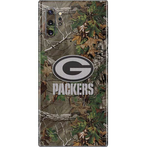 NFL Green Bay Packers Realtree Xtra Green Camo Galaxy Note 10 Plus Skin