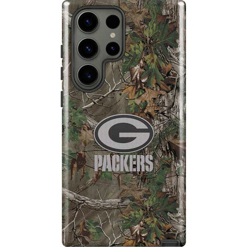 NFL Green Bay Packers Realtree Xtra Green Camo Galaxy S23 Ultra Pro Case