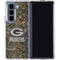 NFL Green Bay Packers Realtree Xtra Green Camo Galaxy Z Fold5 5G Clear Case