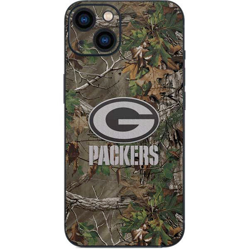 NFL Green Bay Packers Realtree Xtra Green Camo iPhone Skins