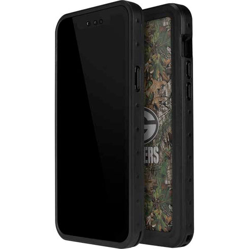NFL Green Bay Packers Realtree Xtra Green Camo iPhone 15 Pro Waterproof Case