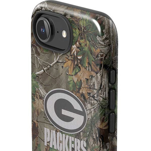 NFL Green Bay Packers Realtree Xtra Green Camo iPhone 16e Impact Case
