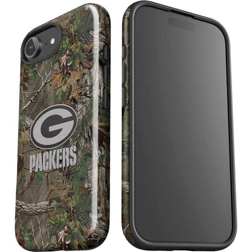 NFL Green Bay Packers Realtree Xtra Green Camo iPhone 16e Impact Case