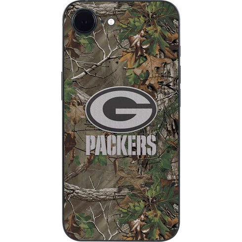 NFL Green Bay Packers Realtree Xtra Green Camo iPhone 16e Skin