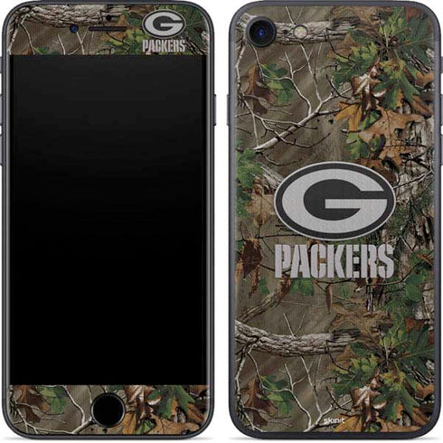 NFL Green Bay Packers Realtree Xtra Green Camo iPhone 8 Skin