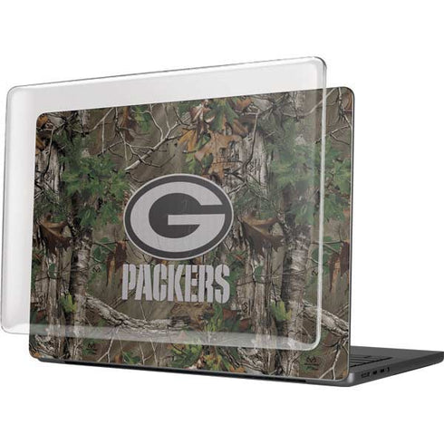 NFL Green Bay Packers Realtree Xtra Green Camo MacBook Pro 14in (2021-24) Case plus Skin