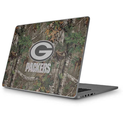 NFL Green Bay Packers Realtree Xtra Green Camo Apple MacBook Pro 17-inch Skin