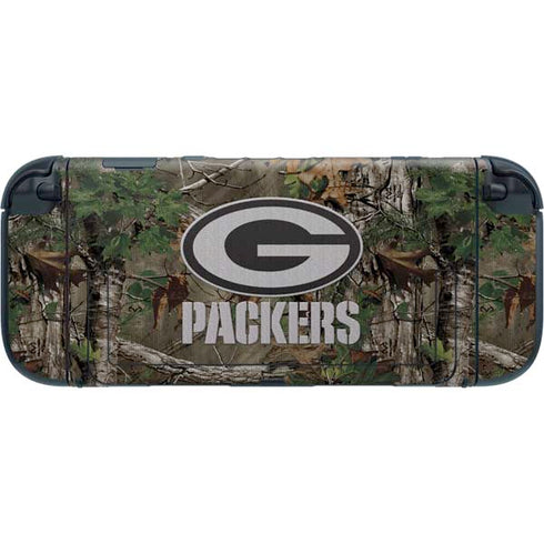 NFL Green Bay Packers Realtree Xtra Green Camo Nintendo Switch 2 (2025) with Joy-Con Skin