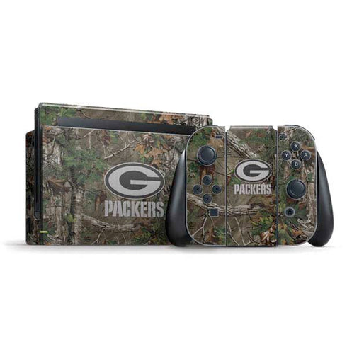 NFL Green Bay Packers Realtree Xtra Green Camo Nintendo Skins