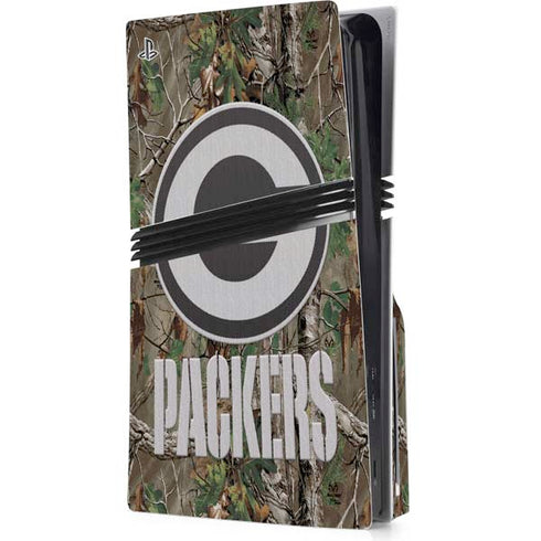 NFL Green Bay Packers Realtree Xtra Green Camo PlayStation PS5 Skins