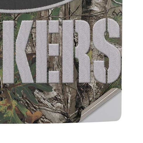NFL Green Bay Packers Realtree Xtra Green Camo PS5 Pro Disk Console Skin