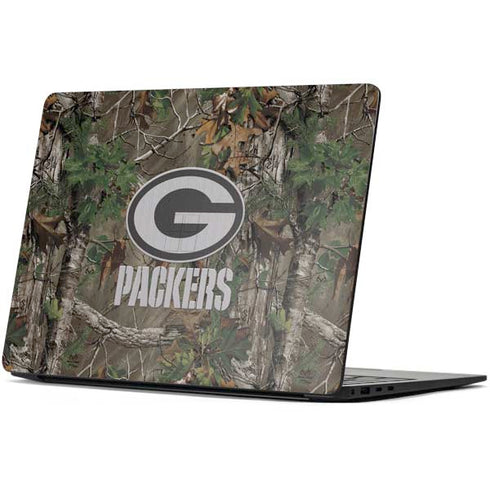 NFL Green Bay Packers Realtree Xtra Green Camo Surface Laptop 7 13.8in Skin