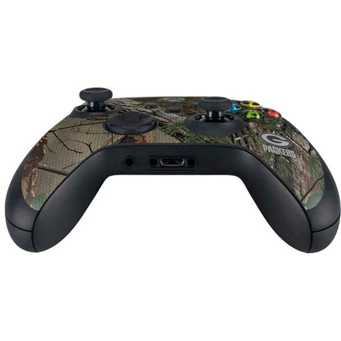 NFL Green Bay Packers Realtree Xtra Green Camo Xbox Series X Controller Skin