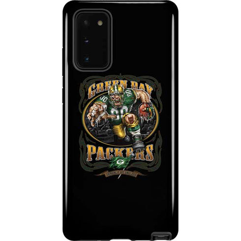 Liquid Blue NFL Green Bay Packers Running Back Galaxy Note20 5G Pro Case