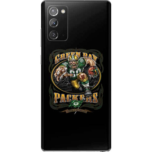 Liquid Blue NFL Green Bay Packers Running Back Galaxy Note20 5G Skin