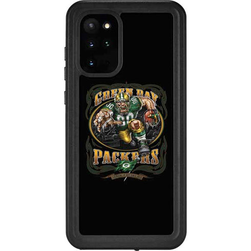 Liquid Blue NFL Green Bay Packers Running Back Galaxy S20 Plus Waterproof Case