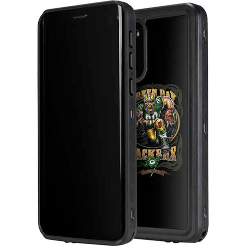 Liquid Blue NFL Green Bay Packers Running Back Galaxy S20 Plus Waterproof Case