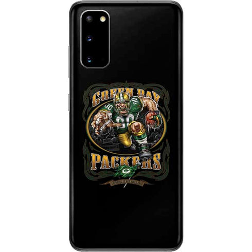 Liquid Blue NFL Green Bay Packers Running Back Galaxy S20 Skin
