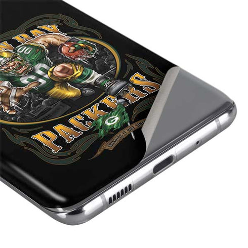 Liquid Blue NFL Green Bay Packers Running Back Galaxy S20 Ultra 5G Skin