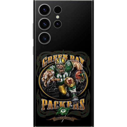 Liquid Blue NFL Green Bay Packers Running Back Galaxy Skins