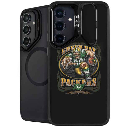 Liquid Blue NFL Green Bay Packers Running Back Galaxy S25 Kickstand Case