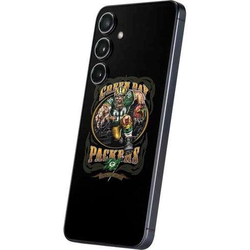Liquid Blue NFL Green Bay Packers Running Back Galaxy S25 Skin