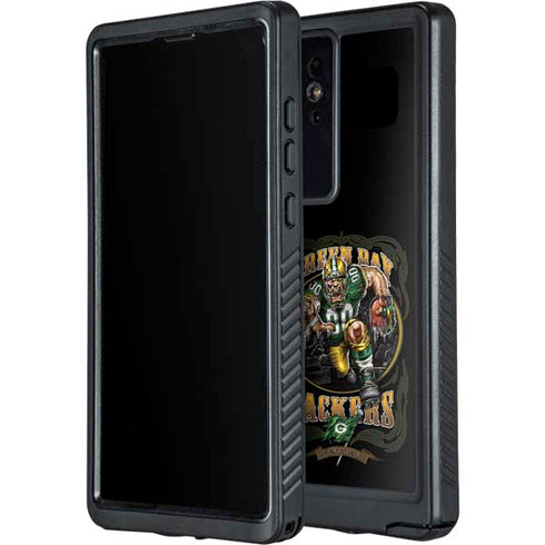 Liquid Blue NFL Green Bay Packers Running Back Galaxy S24 Ultra Waterproof Case