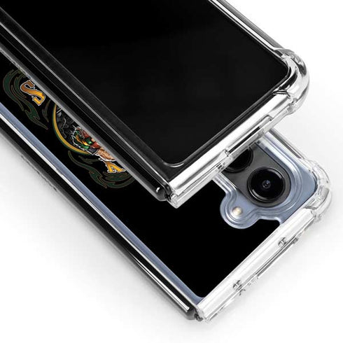 Liquid Blue NFL Green Bay Packers Running Back Galaxy Z Fold5 5G Clear Case