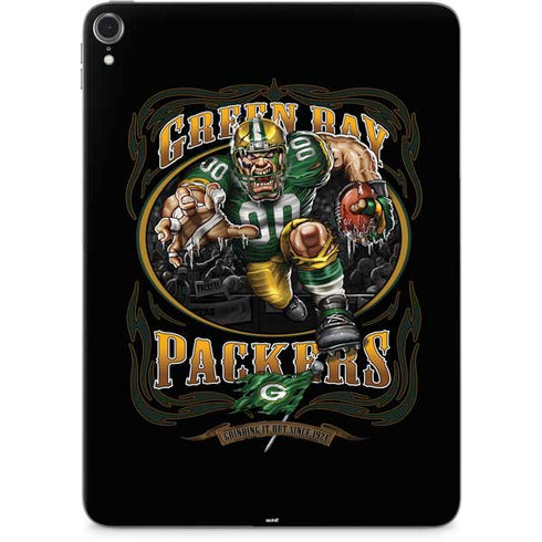 Liquid Blue NFL Green Bay Packers Running Back Apple iPad Pro Skin