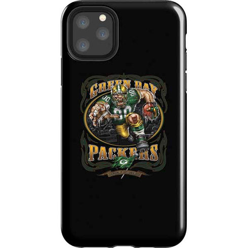 Liquid Blue NFL Green Bay Packers Running Back iPhone 11 Pro Max Impact Case