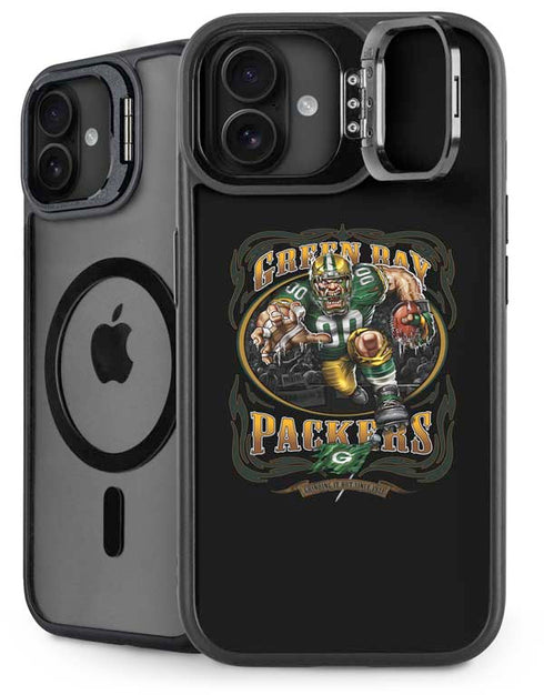 Liquid Blue NFL Green Bay Packers Running Back iPhone 16 Kickstand Case