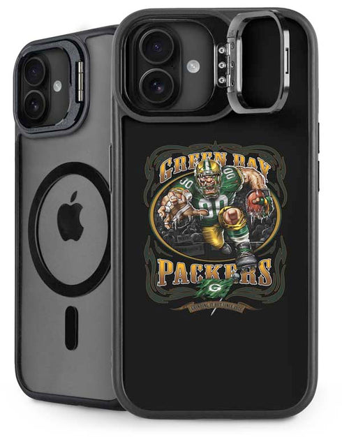 Liquid Blue NFL Green Bay Packers Running Back iPhone 16 Plus Kickstand Case