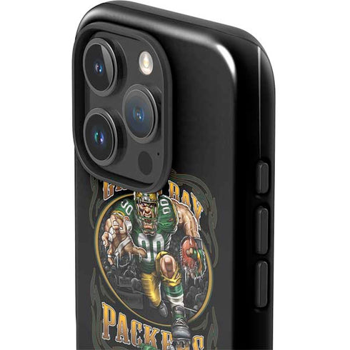 Liquid Blue NFL Green Bay Packers Running Back iPhone 16 Pro Impact Case
