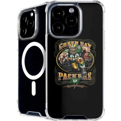Liquid Blue NFL Green Bay Packers Running Back iPhone 16 Pro MagSafe Case