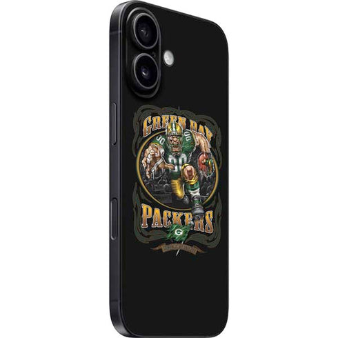 Liquid Blue NFL Green Bay Packers Running Back iPhone 16 Skin