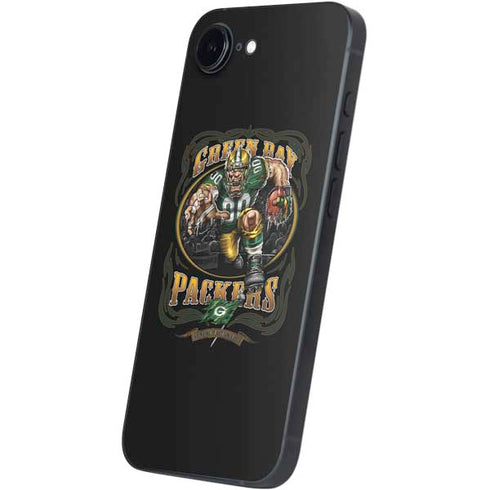 Liquid Blue NFL Green Bay Packers Running Back iPhone 16e Skin
