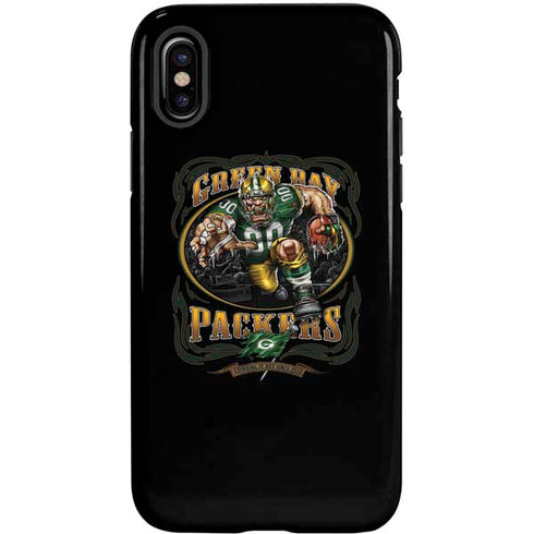 Liquid Blue NFL Green Bay Packers Running Back iPhone X Pro Case