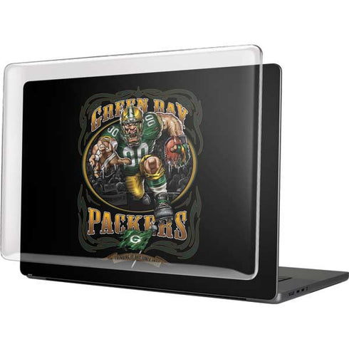 Liquid Blue NFL Green Bay Packers Running Back MacBook Cases