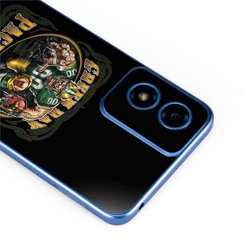 Liquid Blue NFL Green Bay Packers Running Back Moto G Play 4G (2024) Skin