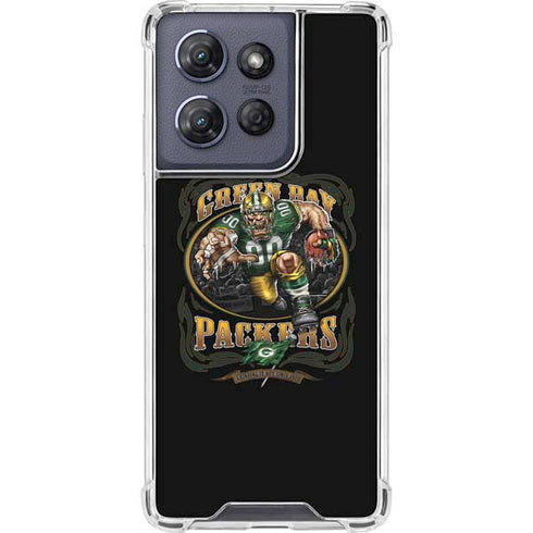 Liquid Blue NFL Green Bay Packers Running Back Moto G Stylus 5G (2025) Clear Case