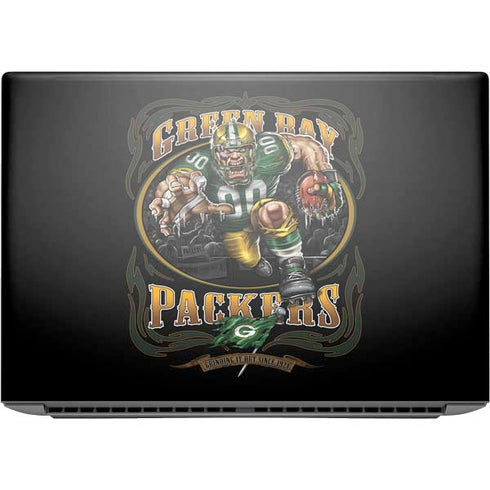 Liquid Blue NFL Green Bay Packers Running Back HP ZBook Fury 16 G10 Skin
