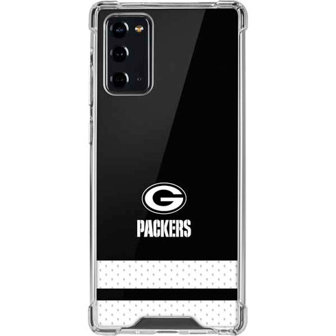 NFL Green Bay Packers Shutout Galaxy Note20 5G Clear Case