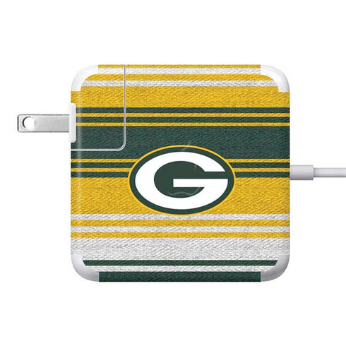 NFL Green Bay Packers Trailblazer 85W Power Adapter (15 and 17 inch MacBook Pro Charger) Skin