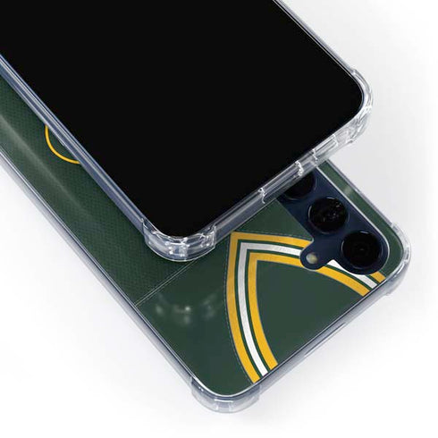 NFL Green Bay Packers Team Jersey Galaxy A35 5G Clear Case
