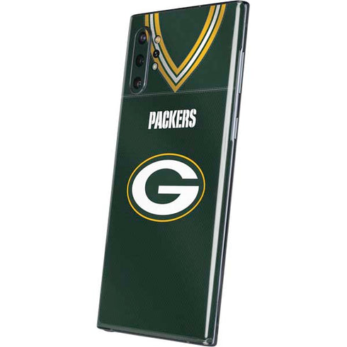 NFL Green Bay Packers Team Jersey Galaxy Note 10 Plus Skin
